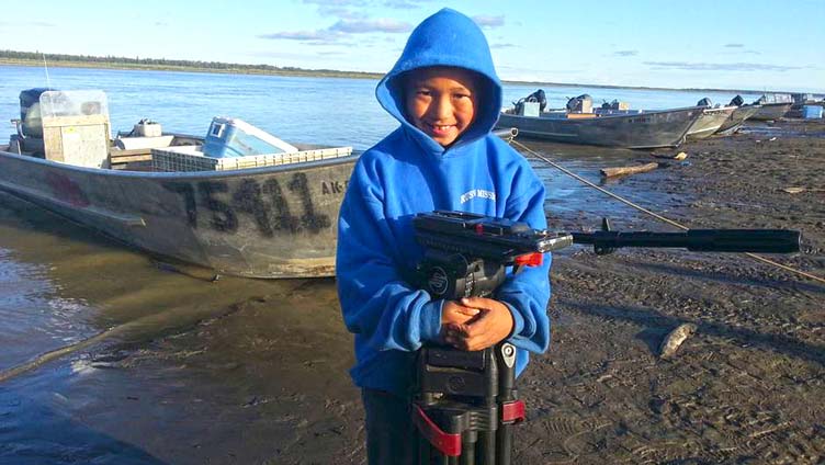 Inuit-Junge in Russian Mission (c) ZDF / © Viktor Stauder/ZDF