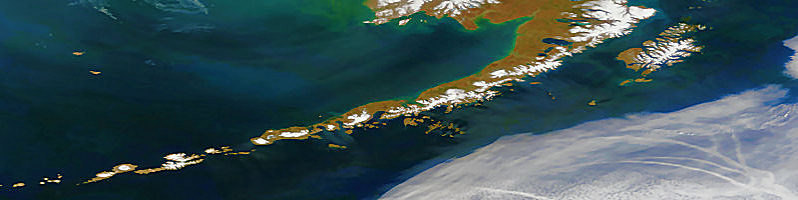 (c) NASA / Aleuten Inseln